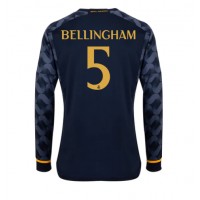 Real Madrid Jude Bellingham #5 Bortatröja 2023-24 Långa ärmar